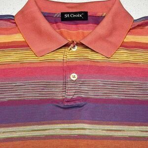 Vintage St. Croix Polo Shirt Mens Large